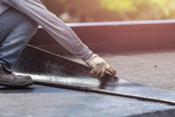 Professional Basement Waterproofing technician working in King Ferry, NY